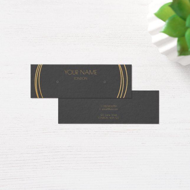 Tarjeta de visualización de pendientes de anillos  (Escritorio)