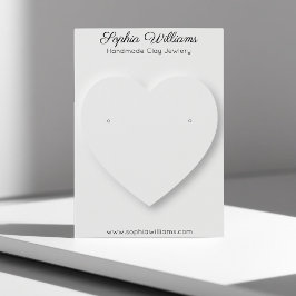 Tarjeta de visualización de pendientes minimalista
