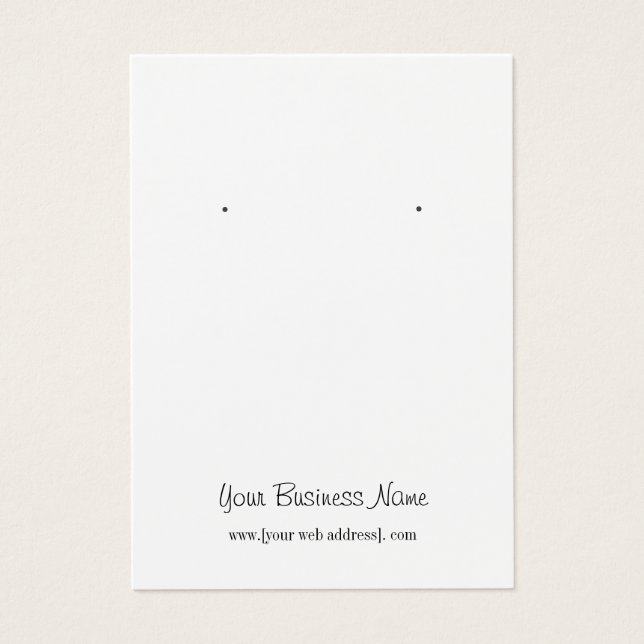 Tarjeta de visualización de Personalizado floral c (Frente)