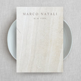 Tarjeta de visualización de pulsera de cuello de p