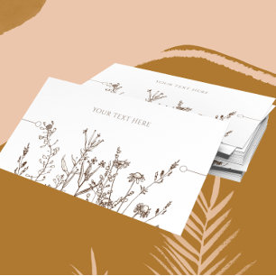 Tarjeta de visualización de pulsera ・ Floral terre