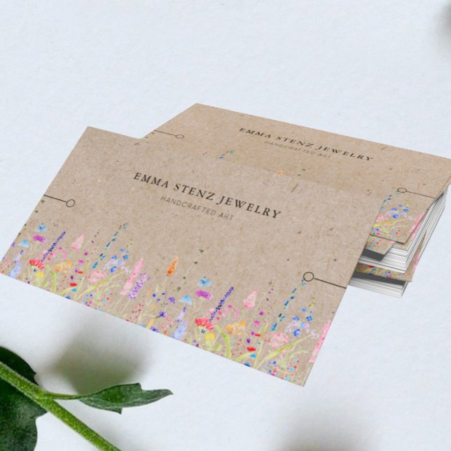 Tarjeta de visualización de pulseras ・ Flores salv (Subido por el creador)