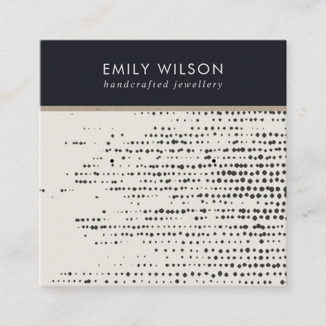 TARJETA DE VISUALIZACIÓN DE PUNTOS BLANCOS NEGROS  (Anverso)