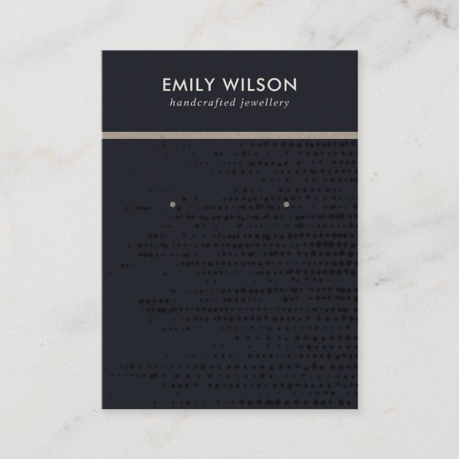 TARJETA DE VISUALIZACIÓN DE PUNTOS DE BLANCO NEGRO (Anverso)