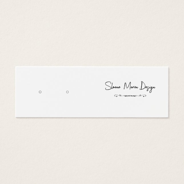 Tarjeta de visualización de reenvío de minipost de (Frente)