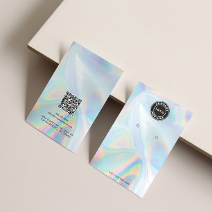 Tarjeta de visualización de repunte de código QR c