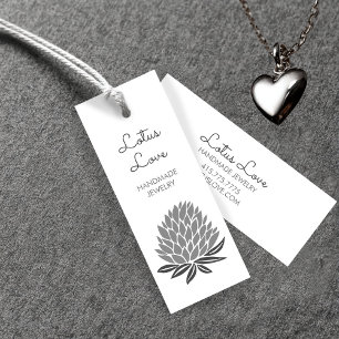 Tarjeta de visualización de ropa de joyería HangTa