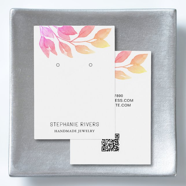 Tarjeta de visualización de tarjetas QR de color d (Subido por el creador)