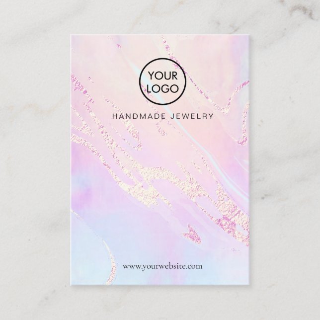 tarjeta de visualización de textura abstracta (Anverso)