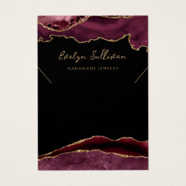 Tarjeta de visualización del collar de la aglomera