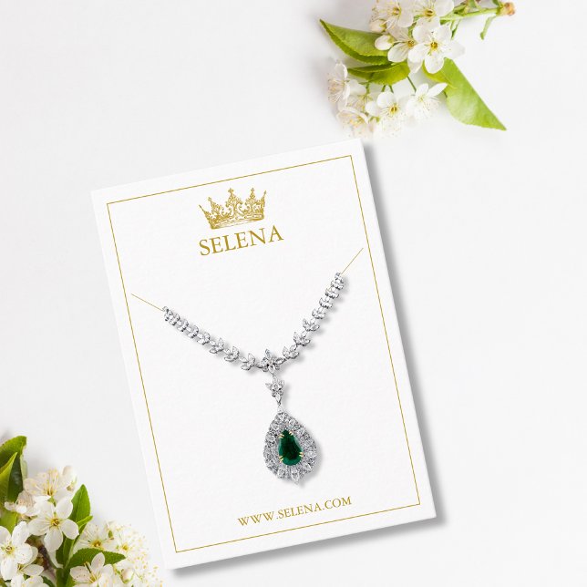 Tarjeta de visualización del collar de la corona d (Subido por el creador)