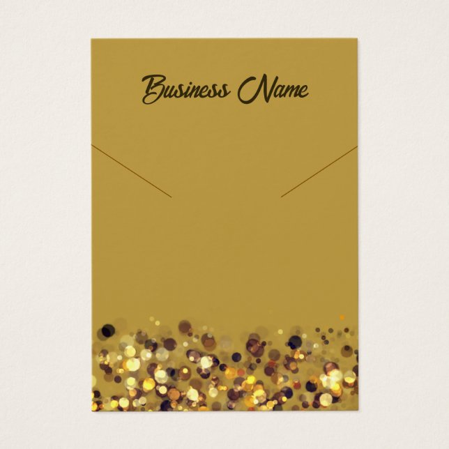 Tarjeta de visualización del collar del código QR  (Frente)