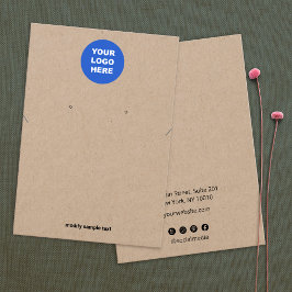 Tarjeta de visualización del collar del collar de 