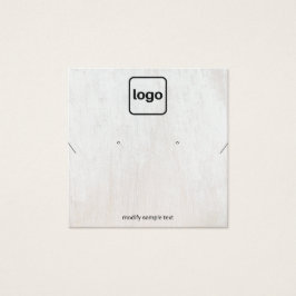 Tarjeta de visualización del collar del collar de 