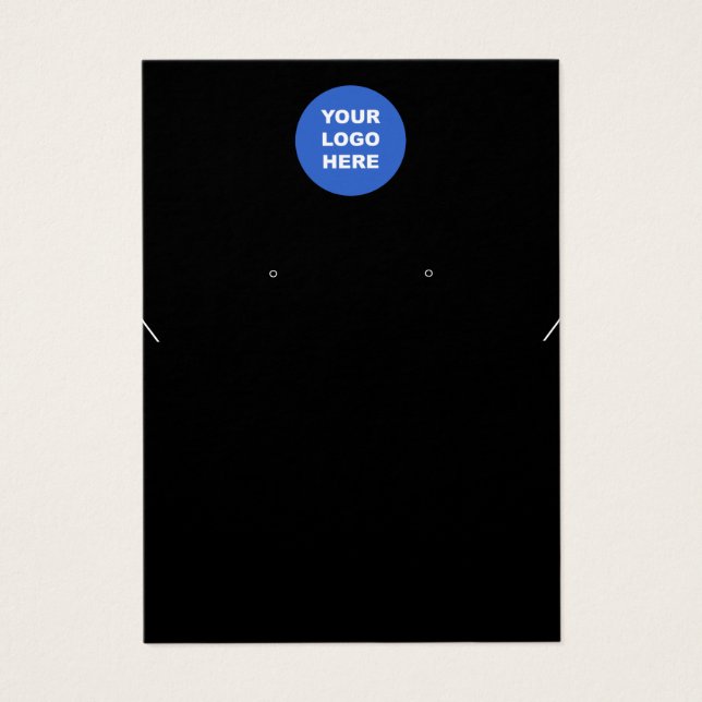 Tarjeta de visualización del collar del collar del (Frente)