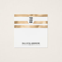 Tarjeta de visualización del collar del logotipo d