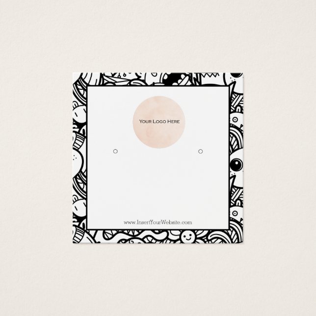 Tarjeta de visualización del logotipo (Anverso)