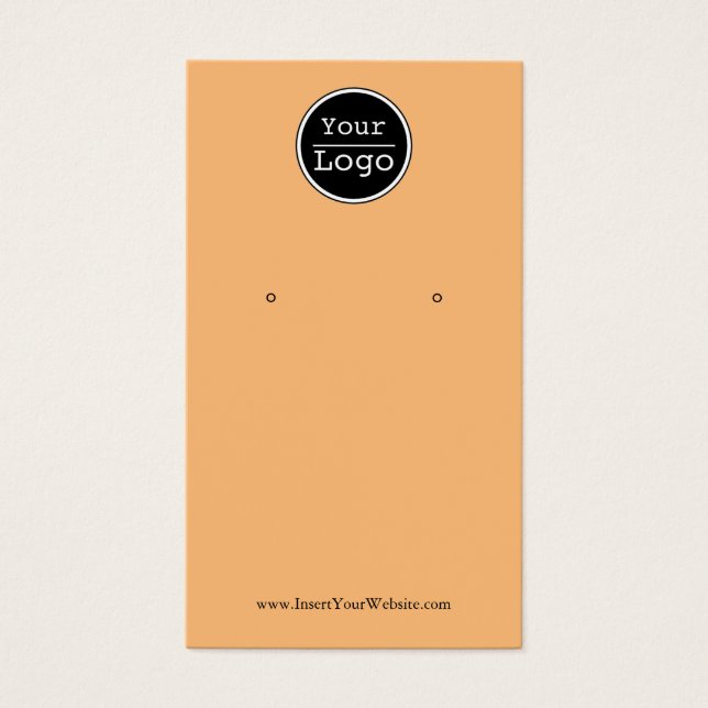 Tarjeta de visualización del logotipo (Frente)