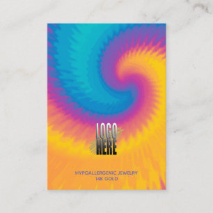 Tarjeta de visualización del logotipo de anclaje d