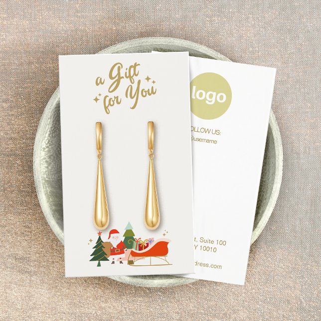 Tarjeta de visualización del logotipo de Santa Ear (Subido por el creador)