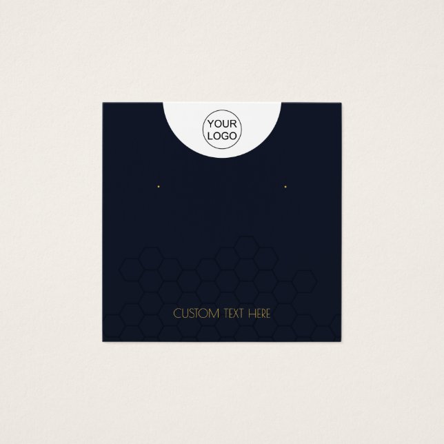 Tarjeta de visualización del logotipo del personal (Anverso)