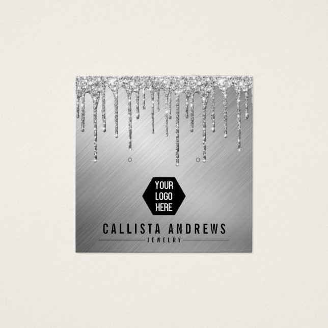 Tarjeta de visualización del logotipo del Purpurin (Anverso)