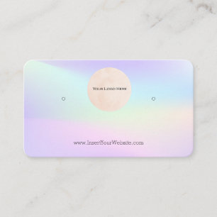 Tarjeta de visualización del logotipo Rainbow Earl