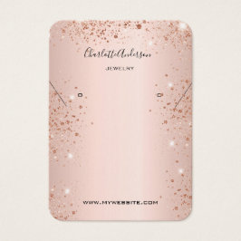 tarjeta de visualización del purpurina fotográfico