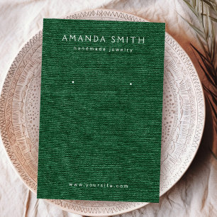 Tarjeta de visualización del revestimiento de lino