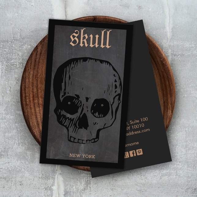 Tarjeta de visualización del tema de Skull Hallowe (Subido por el creador)