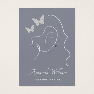 Tarjeta de visualización elegante de auriculares d