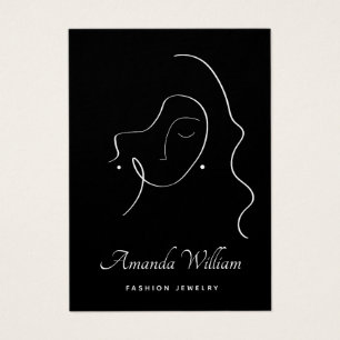 Tarjeta de visualización elegante de auriculares d