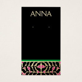 Tarjeta de visualización elegante para Navidades