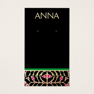 Tarjeta de visualización elegante para Navidades