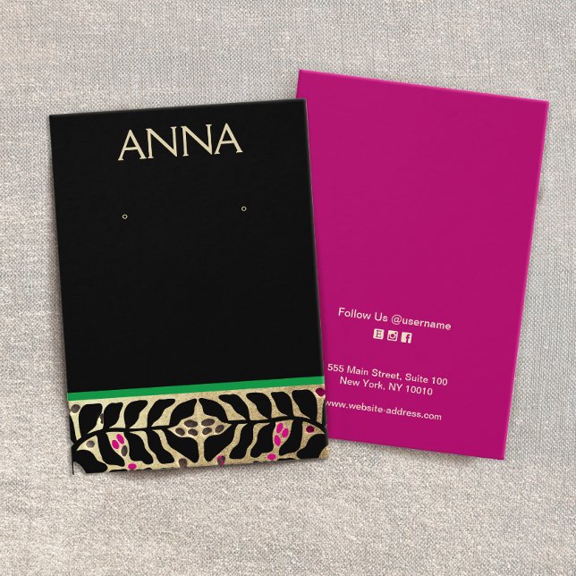 Tarjeta de visualización elegante para Navidades (Subido por el creador)