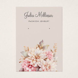 Tarjeta de visualización elegante y moderna del an