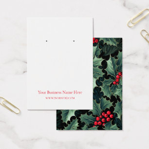 Tarjeta de visualización Holly Earring