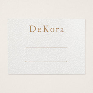 Tarjeta de visualización horizontal del clip de in