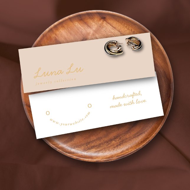 Tarjeta de visualización minimalista de joyas de l (Subido por el creador)