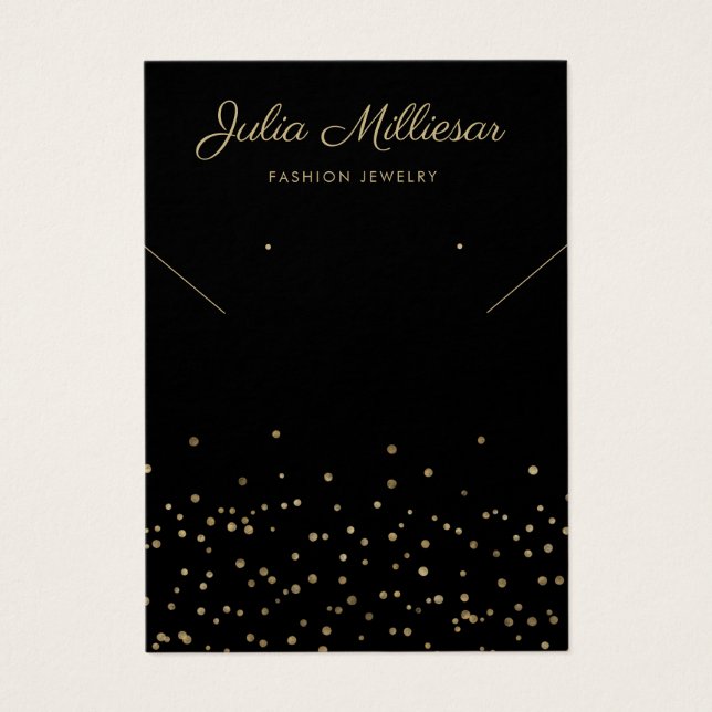 Tarjeta de visualización moderna de acuarela Confe (Frente)