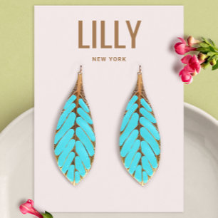 Tarjeta de visualización moderna de color rosa cla