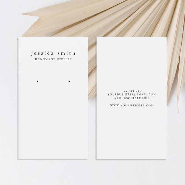 Tarjeta de visualización moderna de joyería (Subido por el creador)