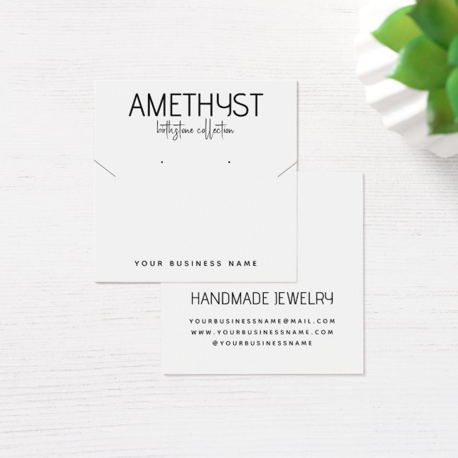 Tarjeta de visualización moderna de joyería de pen (Escritorio)