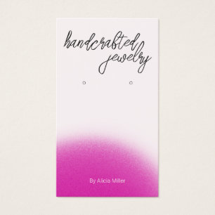 Tarjeta de visualización moderna de los bordes ros