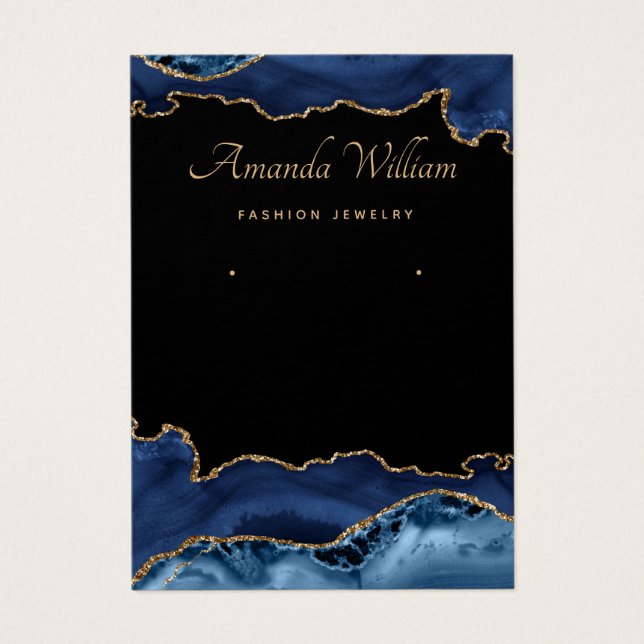 Tarjeta de visualización moderna de los engranajes (Frente)