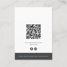 Tarjeta de visualización moderna de los registros 