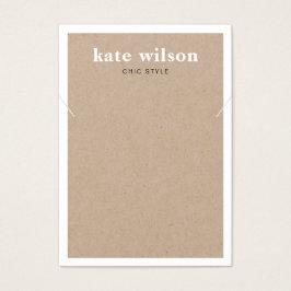 Tarjeta de visualización moderna de pulsera de cue