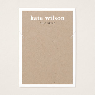 Tarjeta de visualización moderna de pulsera de cue