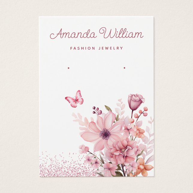 Tarjeta de visualización moderna del anillo de anc (Frente)