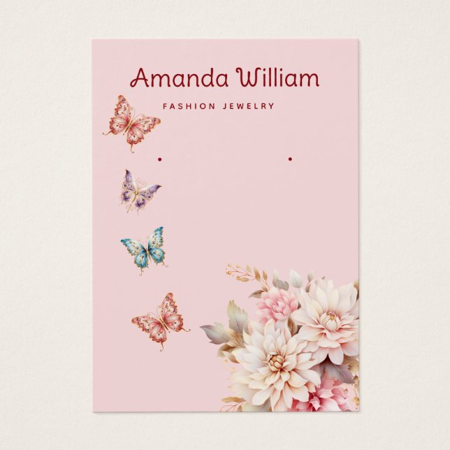 Tarjeta de visualización moderna del anillo de anc (Frente)